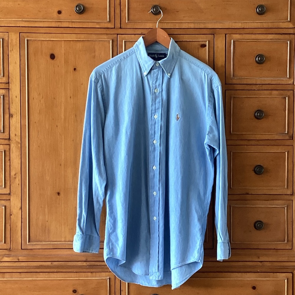 Ralph Lauren Long Sleeve Lightweight Jean Shirt Men’s Size S